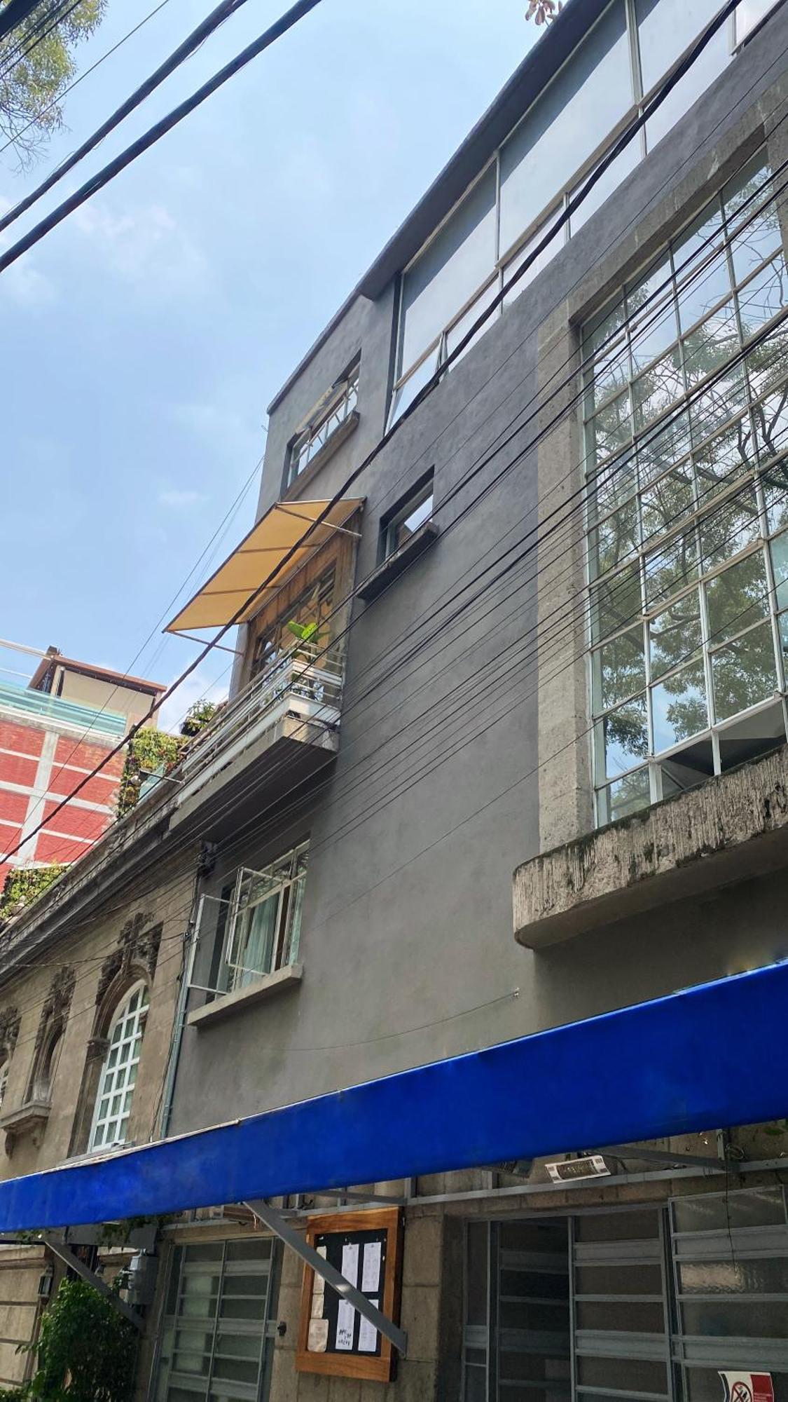 Edificio Art Deco En Roma Norte Mexico-stad Buitenkant foto