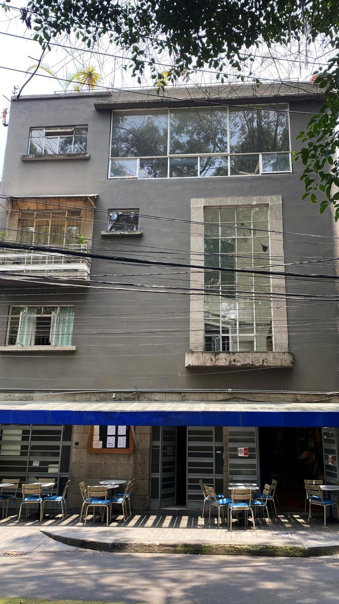 Edificio Art Deco En Roma Norte Mexico-stad Buitenkant foto
